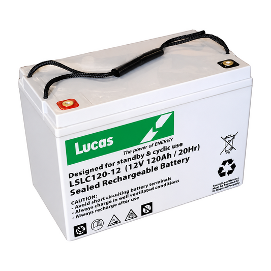 LSLC120-12 Lucas 12V 120Ah SLA/AGM Cyclic Battery