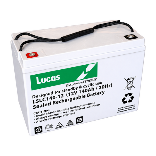 LSLC140-12 Lucas 12V 140Ah SLA/AGM Cyclic Battery