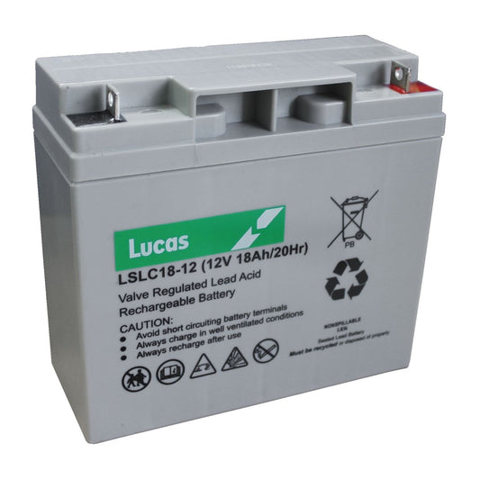 LSLC18-12 Lucas 12V 18Ah SLA/AGM Cyclic Battery