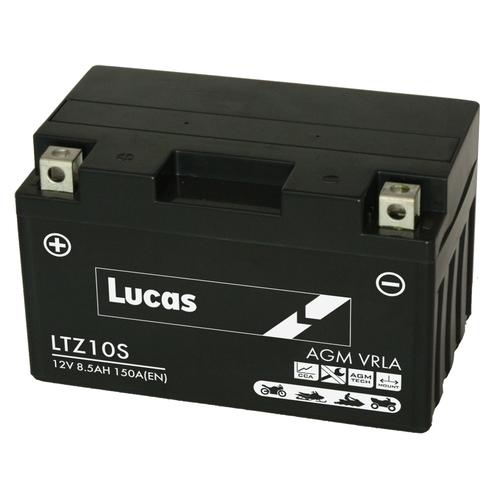 YTZ10S / LTZ10S Lucas 12V 8.5Ah Sealed Motorcycle Battery