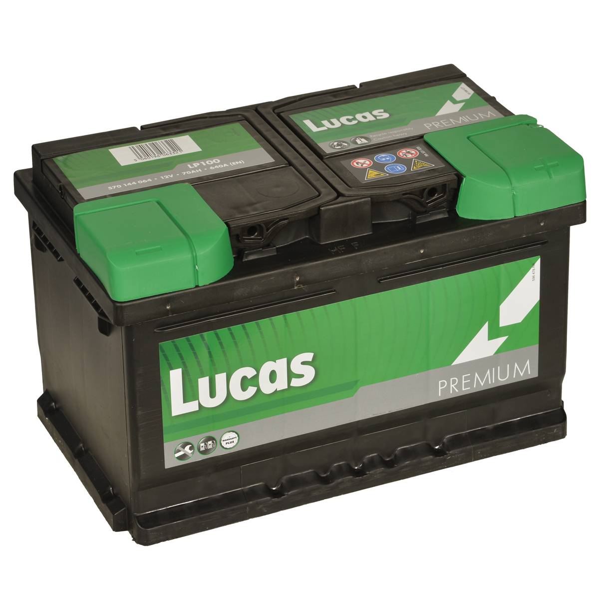 Lucas Premium LP100 12V 72Ah Car Battery