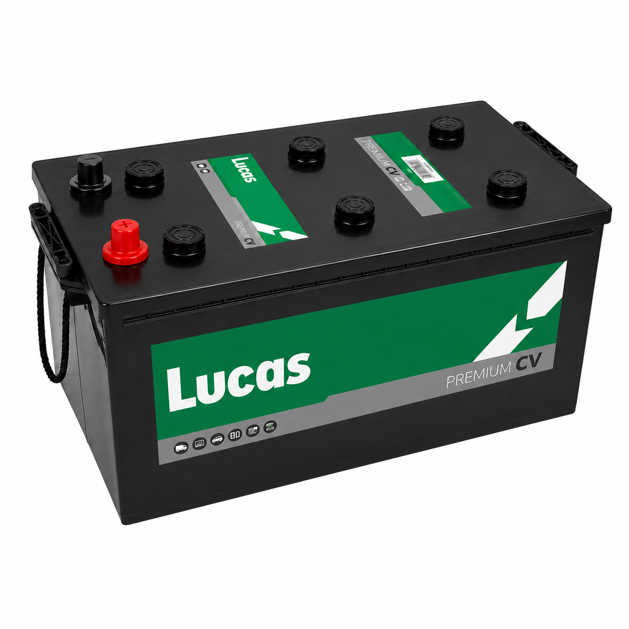 624 Lucas Premium 12V 210Ah Commercial Battery