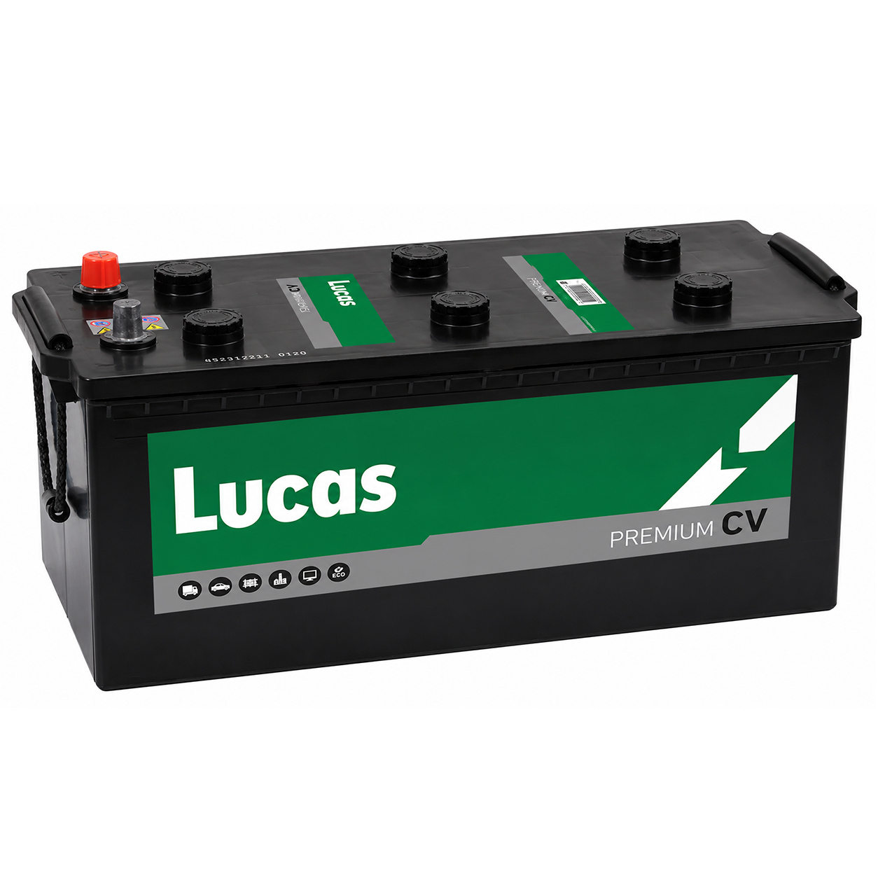 627 Lucas Premium 12V 120Ah Commercial Battery