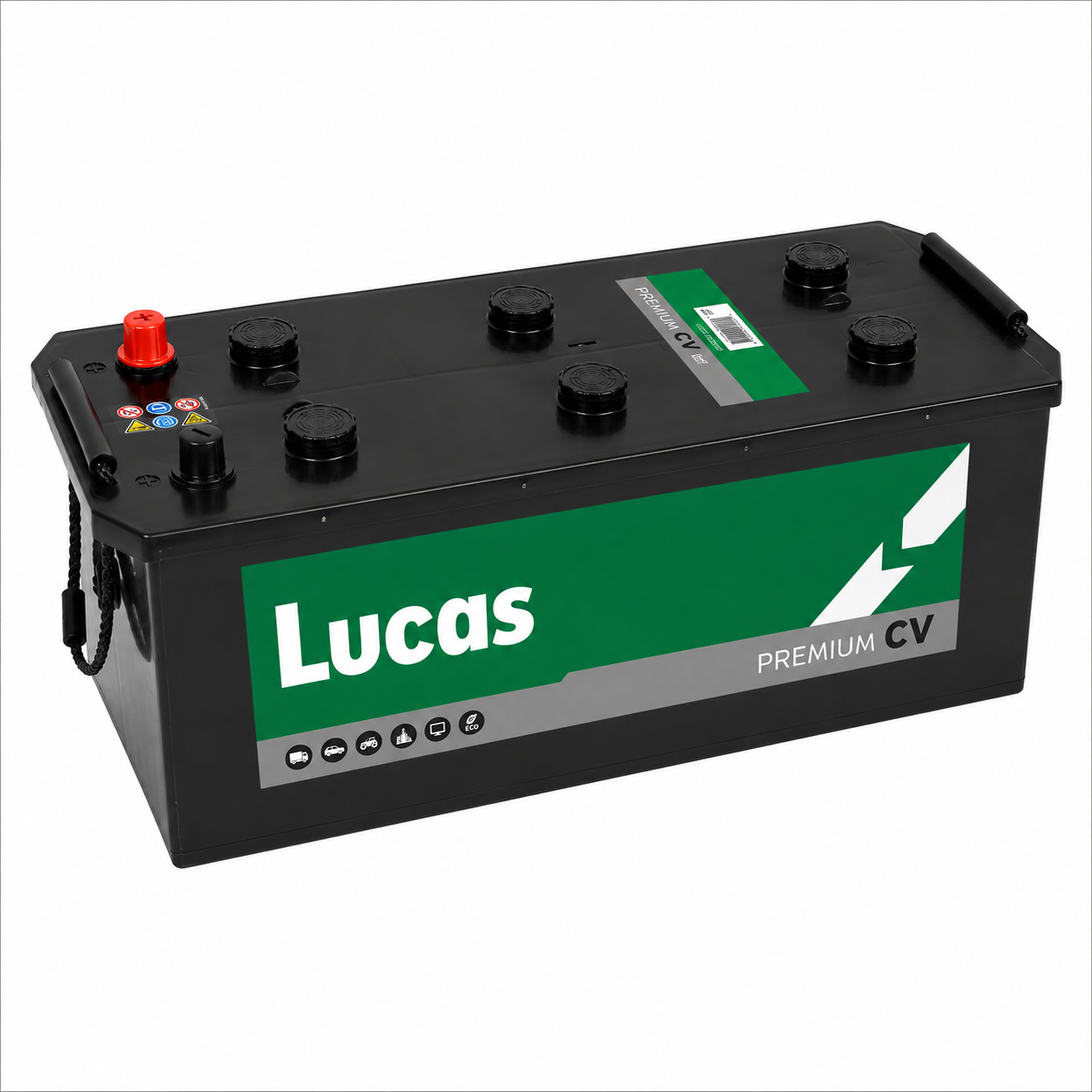 629 Lucas Premium 12V 180Ah Commercial Battery