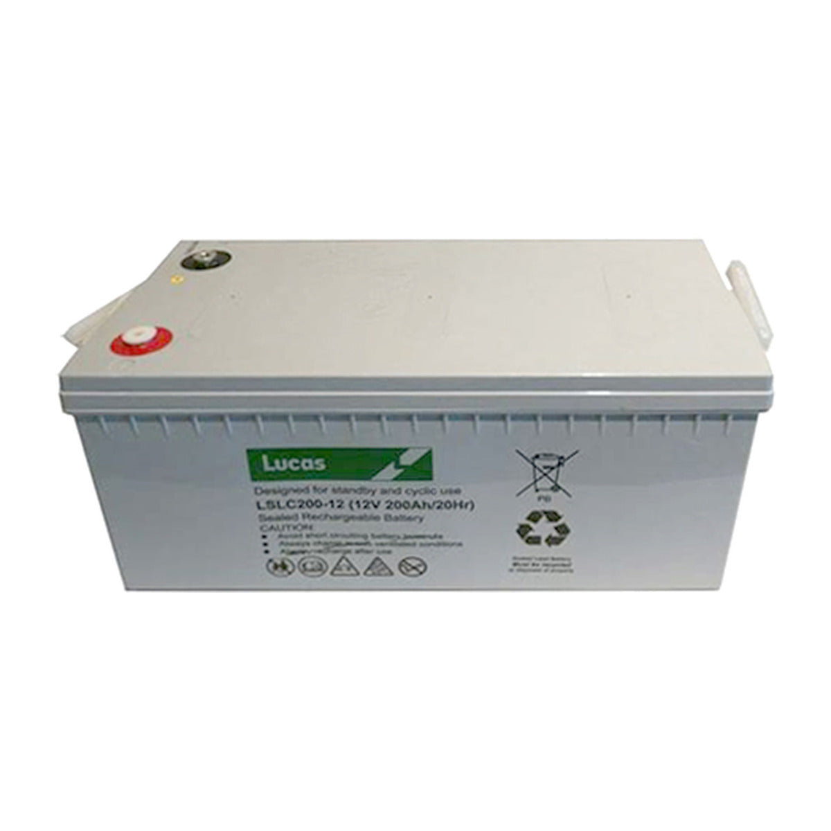 LSLC200-12 Lucas 12V 200Ah SLA/AGM Cyclic Battery
