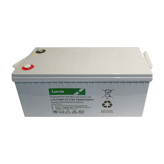 LSLC200-12 Lucas 12V 200Ah SLA/AGM Cyclic Battery